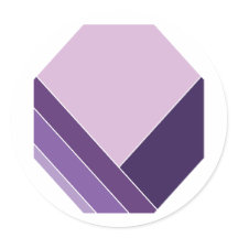 薄紫紫エレガントのVeeホームパターン