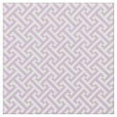 薄紫紫ギリシャ鍵模様 ファブリック (クローズアップ)