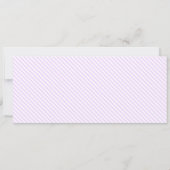 薄紫紫ハッピーイースターギフト券カード 招待状 (裏面)