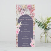 薄紫紫フローラアーチ夏結婚の式典 (スタンド正面)