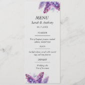 薄紫紫フローラ水結婚色の食品 メニュー (正面)