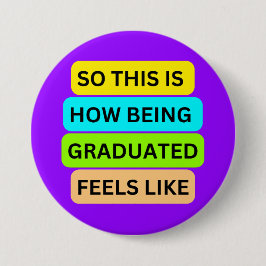 薄紫色の丸ボタンSO_THIS_IS_HOW_BEING_GR 缶バッジ