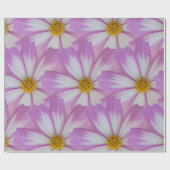 薄紫色の花 ラッピングペーパー (フラット)