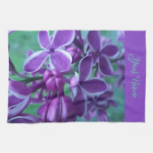 薄紫色 キッチンタオル (横)