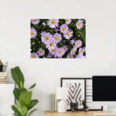 薄紫色 ポスター (ホームオフィス)