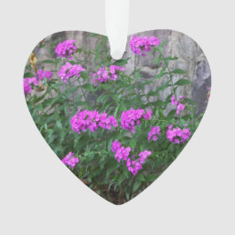 薄紫花オーナメント オーナメント