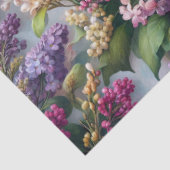 薄紫花ボタニカルウォーター色の切り離し 薄葉紙 (詳細)