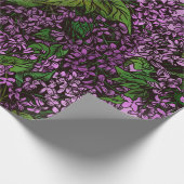 薄紫花包み紙 ラッピングペーパー (角)