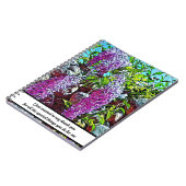 薄紫花咲き園 ノートブック (左側)