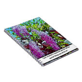薄紫花咲き園 ノートブック (右側)