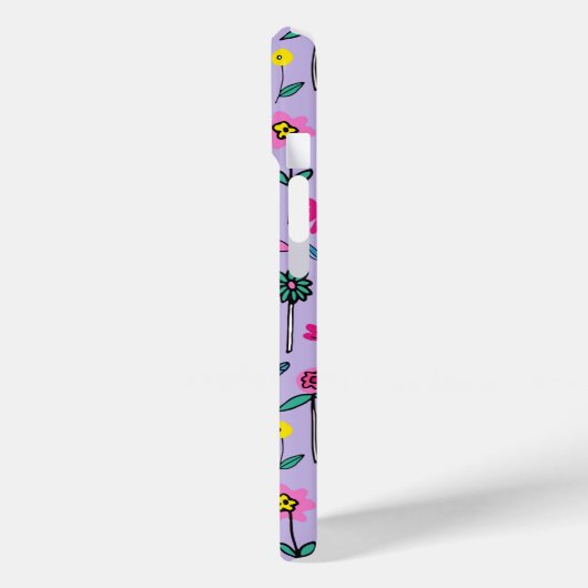 薄紫花園iPhoneケース Case-Mate iPhoneケース (裏面 / 左)