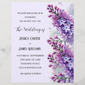 薄紫花素朴水結婚色 (正面)