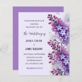 薄紫花素朴水結婚色