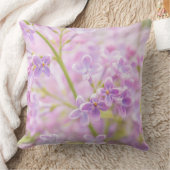 薄紫花霧 クッション (ブランケット)