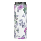 薄紫菊、水色 タンブラー (裏面)