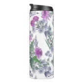 薄紫菊、水色 タンブラー (回転右)