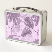 薄紫葉熱帯。 メタルランチボックス (正面)