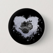 *~*薄紫虹色ハート花女黒