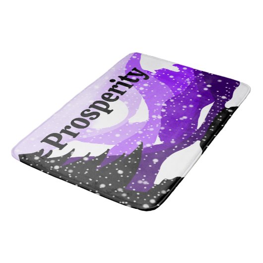 薄紫谷 バスマット (アングル)