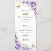 薄紫金ゴールドフローラキンセアニェライベント プログラム (正面)