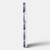 薄紫錯覚抽象芸術フローラフラクタルアートファンタジー Case-Mate iPhoneケース (裏面 / 左)