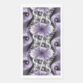 薄紫錯覚抽象芸術フローラフラクタル美術ファンタジー (正面)