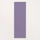 薄紫錯覚抽象芸術フローラフラクタル美術ファンタジー ヨガマット (裏面)