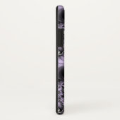 薄紫錯覚抽象芸術フローラフラクタル美術ファンタジー Case-Mate iPhoneケース (裏面/右)