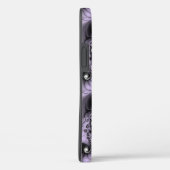 薄紫錯覚抽象芸術フローラフラクタル美術ファンタジー Case-Mate iPhoneケース (裏面 / 右)