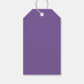 薄紫開花 |結婚式の引き出物ギフトラベル ギフトタグ (裏面)