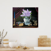 薄紫静寂 ポスター (キッチン)