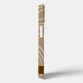 薄紫&アクアフクロウ木目ジグザグカラーの選択 Case-Mate iPhoneケース (裏面 / 右)