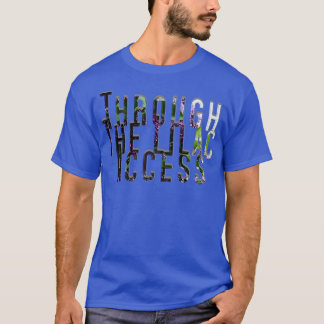 薄紫・アクセス Tシャツ
