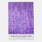 薄紫 キッチンタオル (縦)