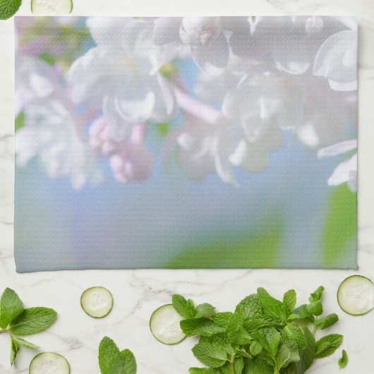 薄紫 キッチンタオル (折り畳み)