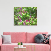 薄紫 キャンバスプリント (インサイチュ (リビング))