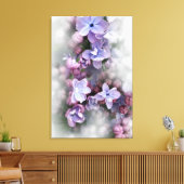 薄紫 キャンバスプリント (インサイチュ (リビング))