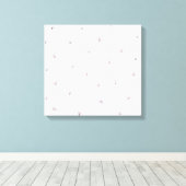 薄紫 キャンバスプリント (インサイチュ (ウッドフロア))