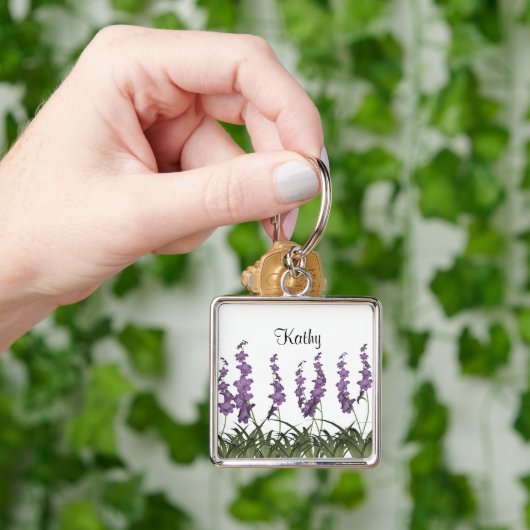 薄紫 キーホルダー (手)