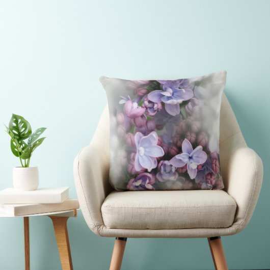 薄紫 クッション (椅子)