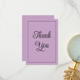 薄紫 サンキューカード
