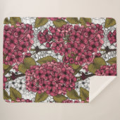 薄紫 シェルパブランケット (正面(横))