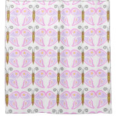 薄紫 シャワーカーテン (正面)