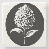 薄紫 ストーンコースター (正面)