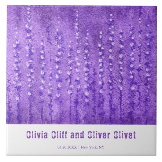 薄紫 タイル (正面)