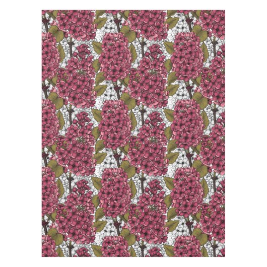 薄紫 テーブルクロス (正面)