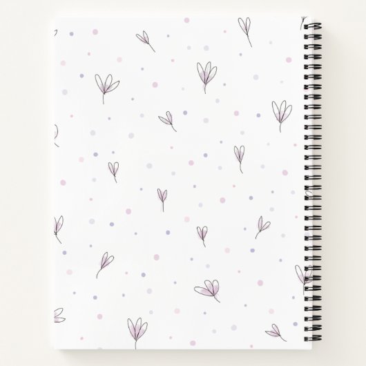 薄紫 ノートブック (裏面)