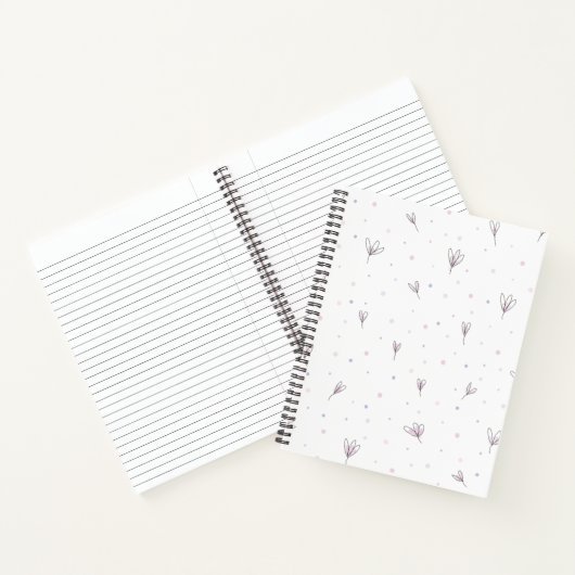 薄紫 ノートブック (内部)