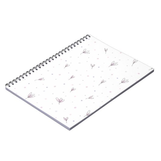 薄紫 ノートブック (左側)