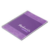 薄紫 ノートブック (左側)